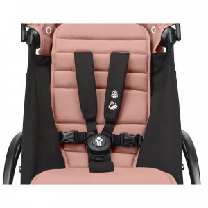 Poussette yoyo 3 châssis noir pack 6+ ginger Stokke