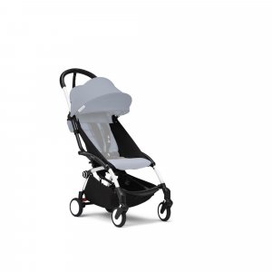 Poussette yoyo 3 châssis blanc pack 6+ bleu air france Stokke