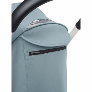 Poussette yoyo 3 châssis blanc pack 6+ aqua Stokke