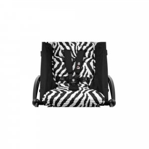 Poussette yoyo 3 châssis blanc pack 6+ zebra - wild collection Stokke