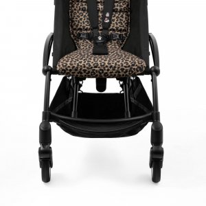 Poussette yoyo 3 châssis noir pack 6+ leopard - wild collection Stokke