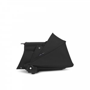 Poussette duo yoyo 3 - châssis blanc pack 6+ et nacelle noir Stokke