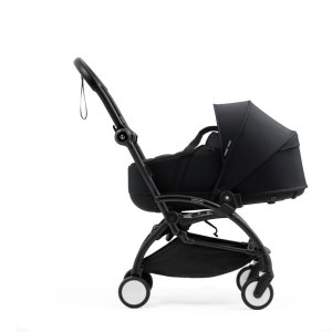 Poussette duo yoyo 5 + nacelle noir Stokke