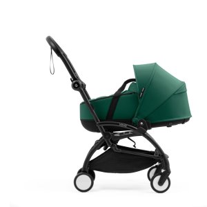 Poussette duo yoyo 5 + nacelle forest Stokke