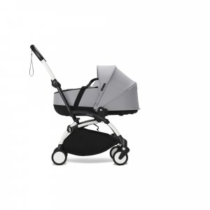 Poussette duo yoyo 3 - châssis blanc + nacelle Stokke