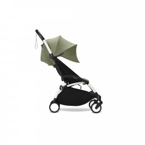 Poussette duo yoyo 3 - châssis blanc + nacelle Stokke