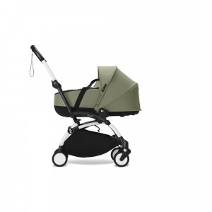 Poussette duo yoyo 3 - châssis blanc + nacelle Stokke