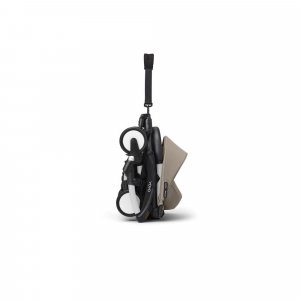Poussette duo yoyo 3 - châssis blanc pack 6+ et siège auto izi go modular x2 by besafe taupe Stokke