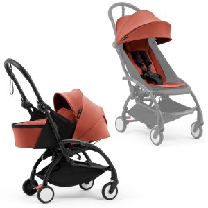 Poussette complète yoyo 5 avec pack nouveau-né berry Stokke