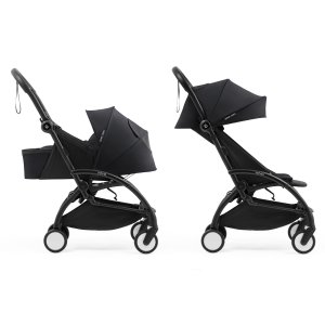 Poussette complète yoyo 5 avec pack nouveau-né black Stokke