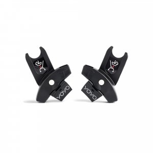 Poussette duo yoyo 3 pack 6+ et siège auto cloud g black - chassis blanc - leopard Stokke