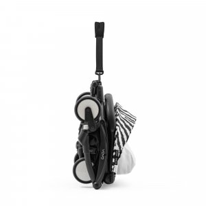Poussette complète yoyo 3 châssis noir pack 0+ et 6+ zebra / noir Stokke
