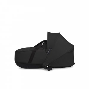 Poussette duo yoyo 3 - châssis noir pack 6+ et nacelle zebra / noir Stokke