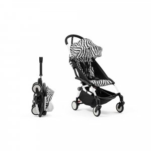 Poussette duo yoyo 3 - châssis blanc pack 6+ et siège auto izi go modular x2 by besafe Stokke