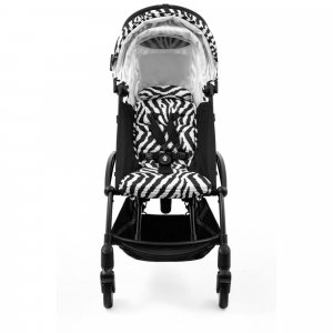 Poussette duo yoyo 3 - châssis noir pack 6+ et siège auto izi go modular x2 by besafe zebra Stokke