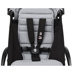 Poussette duo yoyo 3 pack 6+ et siège auto pebble 360 pro² - chassis noir - stone Stokke