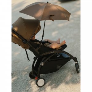 Poussette complète yoyo 3 châssis blanc pack 0+ et 6+ toffee Stokke
