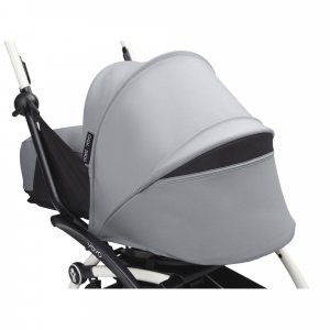 Poussette complète yoyo 3 châssis noir pack 0+ et 6+ stone Stokke