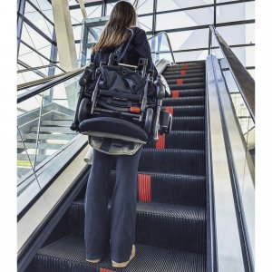 Poussette complète yoyo 3 châssis blanc pack 0+ et 6+ noir Stokke