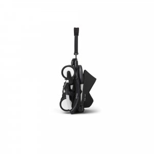Poussette complète yoyo 3 châssis blanc pack 0+ et 6+ noir Stokke