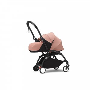 Poussette complète yoyo 3 châssis noir pack 0+ et 6+ ginger Stokke