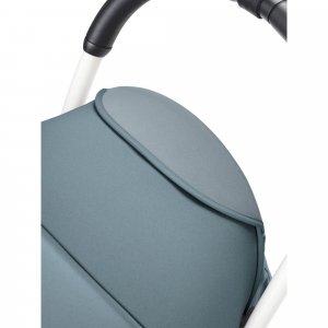 Poussette complète yoyo 3 châssis blanc pack 0+ et 6+ aqua Stokke