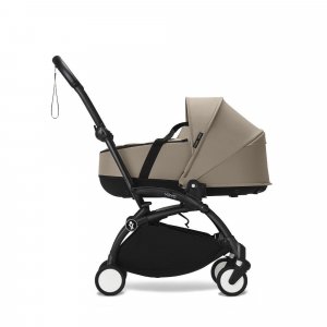 Poussette duo yoyo 3 - châssis noir + nacelle Stokke