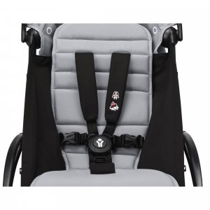 Poussette duo yoyo 3 - châssis noir + nacelle Stokke