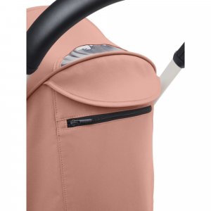 Poussette duo yoyo 3 pack 6+ et siège auto aton b2 black - chassis blanc - ginger Stokke