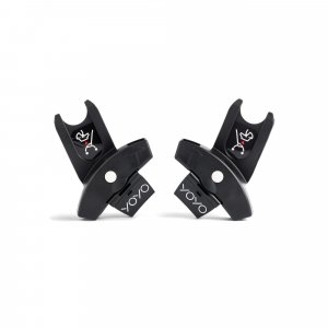 Poussette duo yoyo 3 pack 6+ et siège auto aton b2 black - chassis blanc - stone Stokke