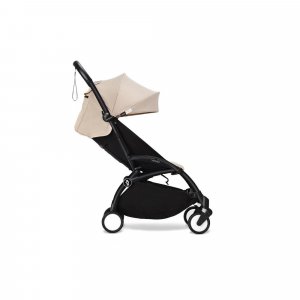 Poussette complète yoyo 3 châssis noir pack 0+ et 6+ bonpoint Stokke