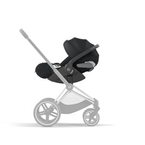 Poussette trio yoyo 3 pack 6+ + siège auto cloud t plus black + nacelle yoyo - châssis blanc - taupe Stokke