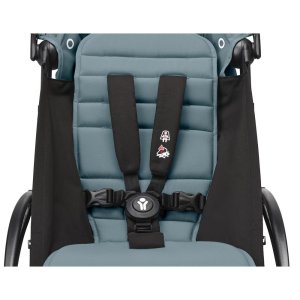 Poussette trio yoyo 3 - châssis noir pack 0+ & 6+ aqua + siège auto izi go modular x2 by besafe Stokke