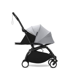 Poussette trio yoyo 3 - châssis noir pack 0+ & 6+ stone + siège auto izi go modular x2 by besafe Stokke