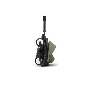 Poussette trio yoyo 3 - châssis noir pack 0+ & 6+ olive + siège auto izi go modular x2 by besafe Stokke