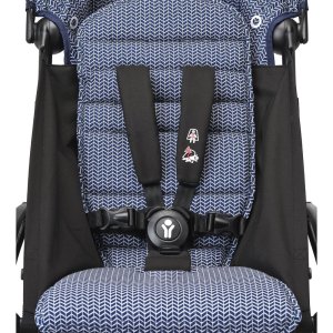 Poussette trio yoyo 3 - châssis blanc pack 0+ & 6+ bleu air france + siège auto izi go modular x2 by besafe Stokke