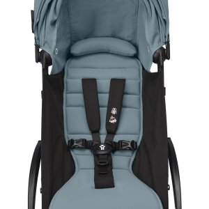 Poussette trio yoyo 3 - châssis blanc pack 0+ & 6+ aqua + siège auto izi go modular x2 by besafe Stokke