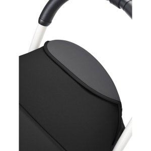 Poussette trio yoyo 3 - châssis blanc pack 6+ siège auto izi go modular x2 by besafe + nacelle noir Stokke