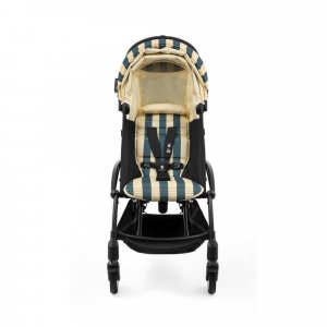 Poussette trio yoyo 3 pack 6+ + siège auto cloud t plus black + nacelle yoyo - châssis noir - monaco / noir Stokke
