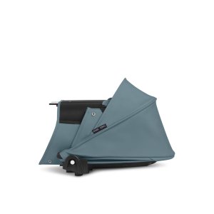Poussette trio yoyo 3 pack 6+ + siège auto cloud t plus black + nacelle yoyo - châssis blanc - aqua Stokke