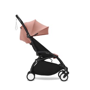 Poussette trio yoyo 3 pack 0+ & 6+ + siège auto cloud t black - châssis noir - ginger Stokke