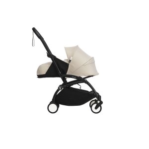Poussette trio yoyo 3 pack 0+ & 6+ + siège auto cloud t black - châssis noir - bonpoint Stokke