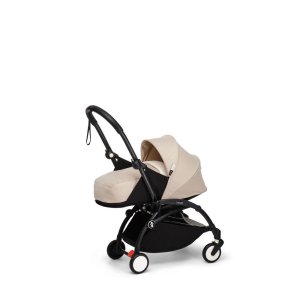 Poussette trio yoyo 3 pack 0+ & 6+ + siège auto cloud t black - châssis noir - bonpoint Stokke