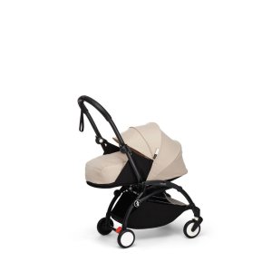Poussette trio yoyo 3 pack 0+ & 6+ + siège auto cloud t black - châssis noir - bonpoint Stokke
