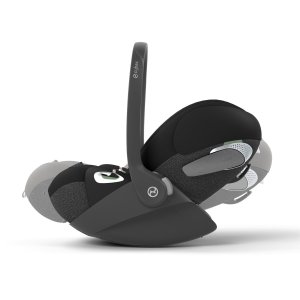 Poussette trio yoyo 3 pack 0+ & 6+ + siège auto cloud t black - châssis noir - léopard / noir Stokke