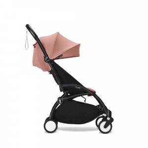 Poussette trio yoyo 3 pack 0+ & 6+ + siège auto cloud t plus black - châssis noir - ginger Stokke