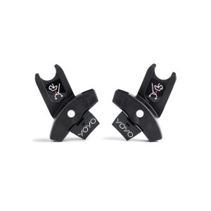 Poussette trio yoyo 3 pack 6+ et siège auto pebble 360 pro² + nacelle yoyo - chassis blanc - bleu air france Stokke