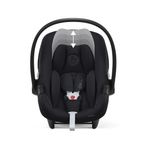 Poussette trio yoyo 3 pack 6+ et siège auto aton b2 black + nacelle yoyo - chassis blanc - léopard / noir Stokke