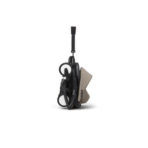 Poussette trio yoyo 3 - châssis noir pack 0+ & 6+ taupe + siège auto izi go modular x2 by besafe Stokke