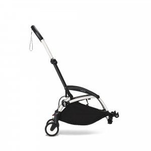 Châssis yoyo 3 connect blanc avec assise pack 6+ leopard - wild collection Stokke